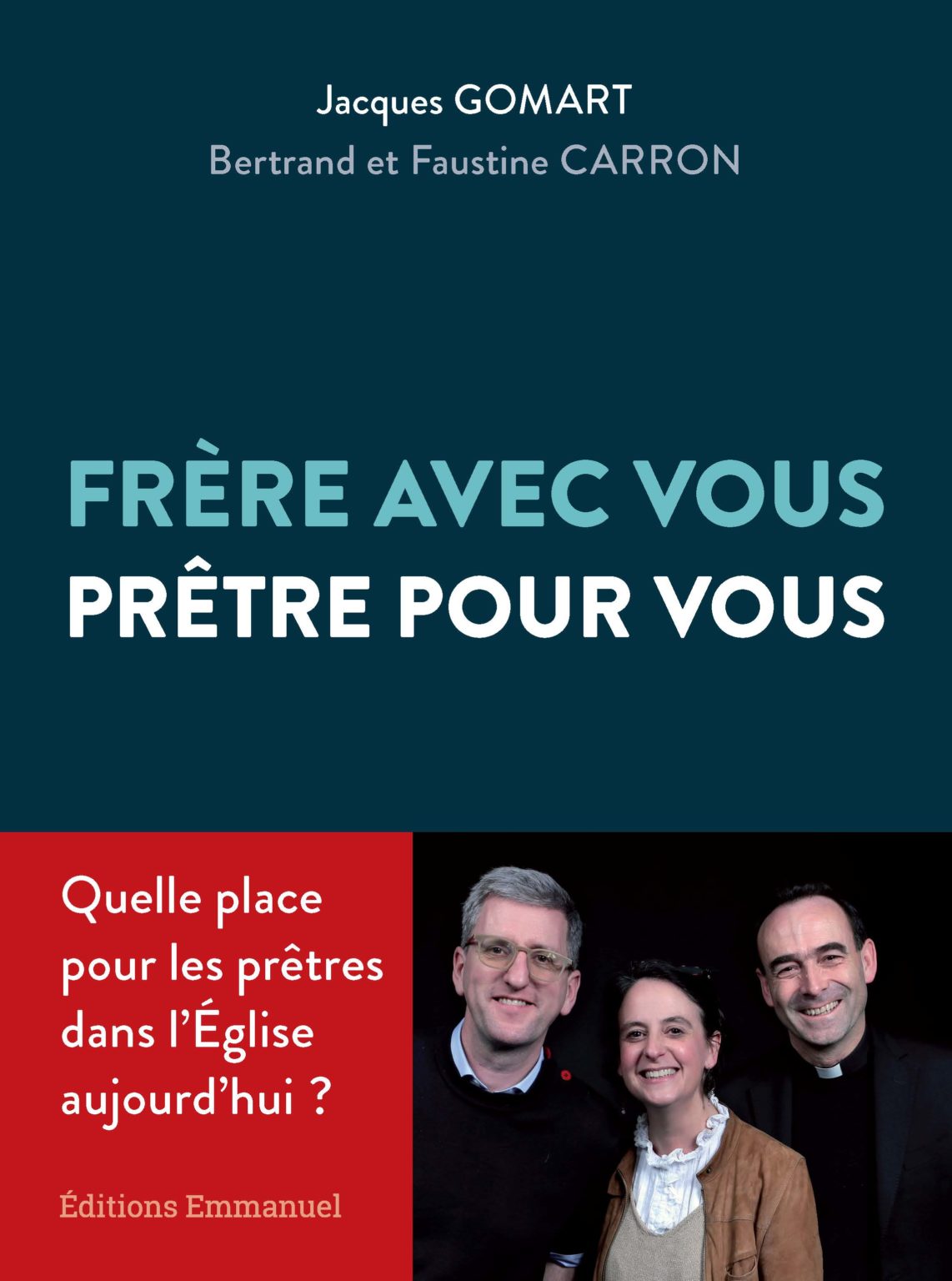 couverture livre gomart carron prêtre frère