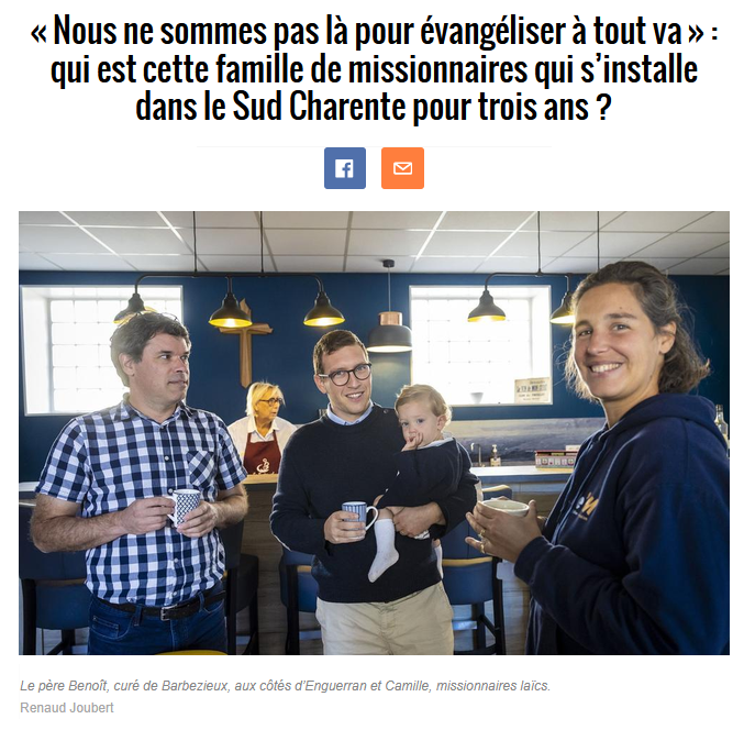 Missionnaires e'M à Chalais